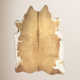 Charlize Handmade Cowhide White/Beige Rug