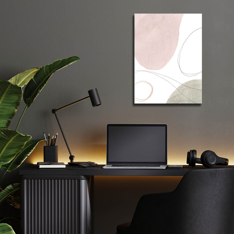 'Threads Of Motion 1' by Danhui Nai Acrylic Glass Wall Art, 12" x 16", H 16 po x l 12 po x P 0,13 po