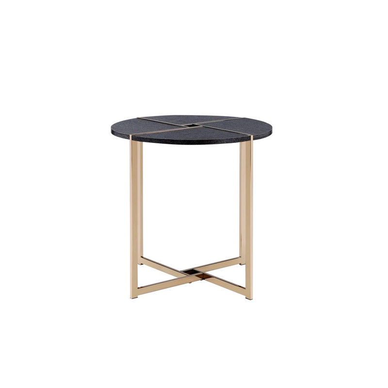 Table de bout ronde Bromia, H 24,07 po x l 24,04 po x P 24,03 po