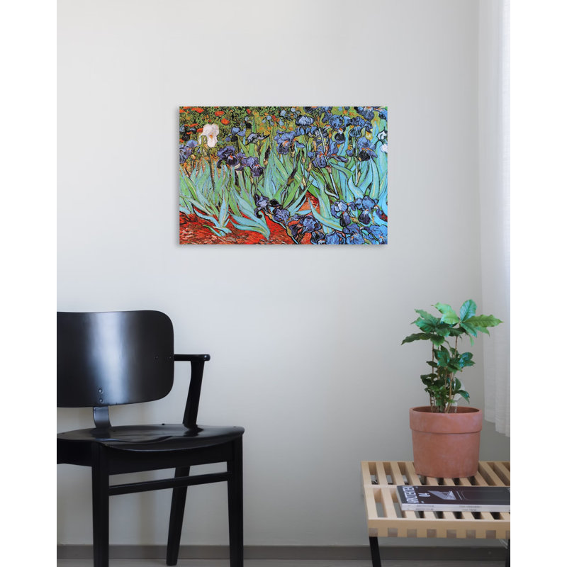 Iris par Vincent Van Gogh - reproduction d'art sur papier sans cadre