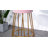 Cedernier Upholstered Counter Stool with Metal Frame-1023919476