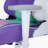 Gaming Chair With Polyurethane, Swivel, Lumbar Support, Adjustable Height, Headrest Included, Wheels