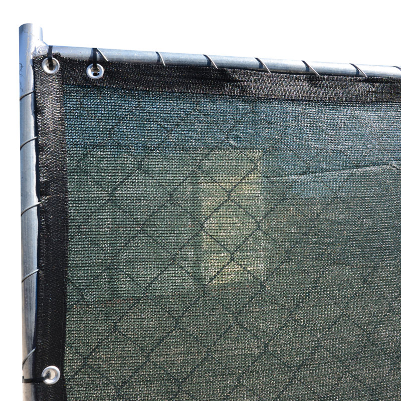 Beige Polyethylene Privacy Screen Fence for Garden and Pool, 8 ft. by 50 ft.