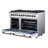 Massimo 48 Freestanding Dual Fuel Range-116493323