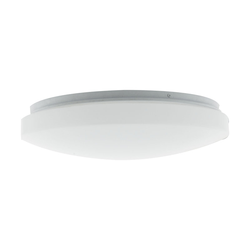 1-Light 14" LED CCT Selectable Flush Mount with Microwave Sensor