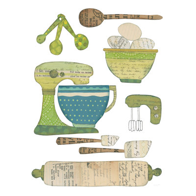 «Cool Kitchen I», art textuel sur toile tendue