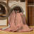 Machine Washable Abstract Pink Area Rug-545893501