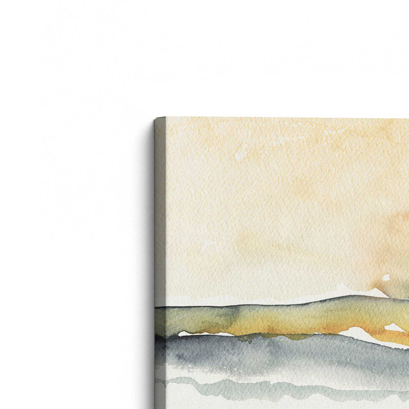 Horizon doux, H 12 po x l 18 po, Toile tendue, Ne s’applique pas
