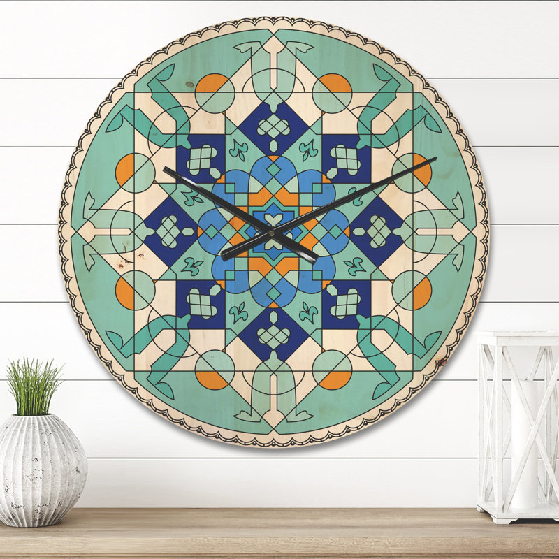 Magnifique horloge murale marocaine, Moyenne