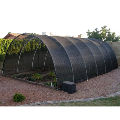 Écran pare-soleil haute densité en polyéthylène haute densité, panneau solaire tricoté durable, écran d'intimité multi-scène pour pergola