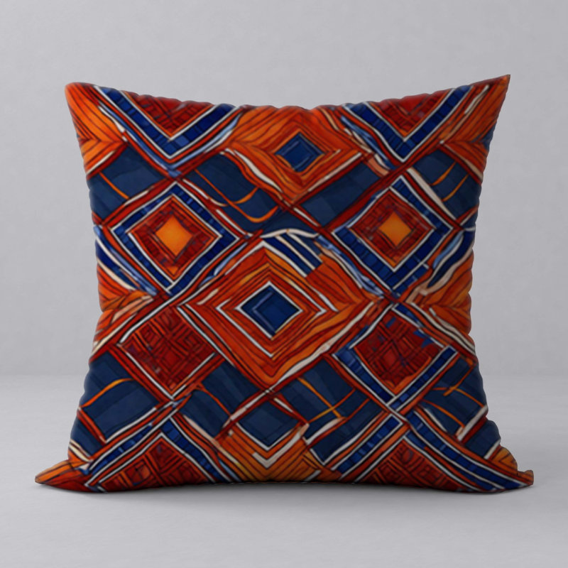  Polyester Throw Square Pillow Cover & Insert