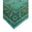 Tapis bleu noué à la main de conception unique Holsworth - bleu
