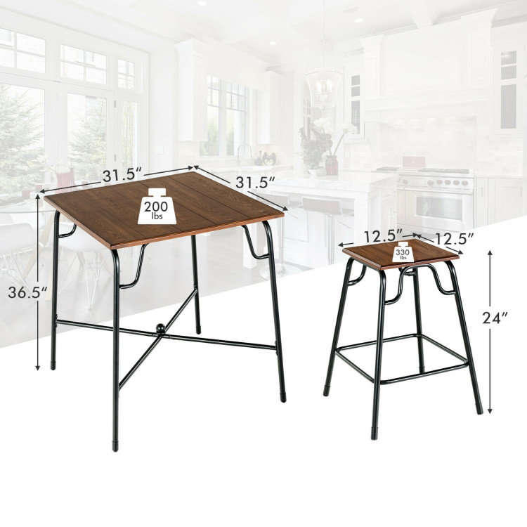 4 - Person Four Leg Dining Set