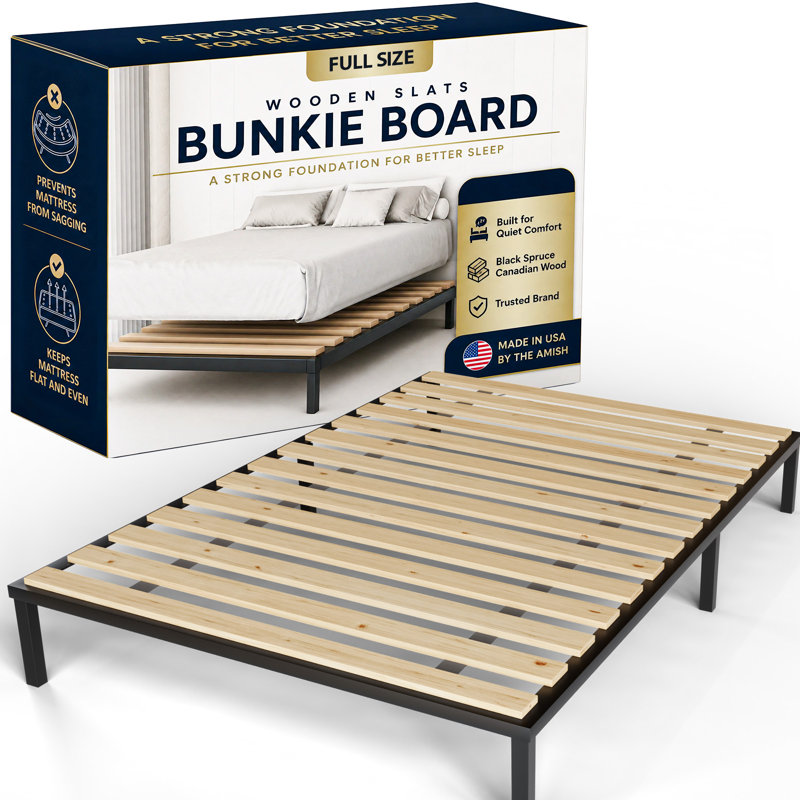 Planche / lattes en bois Dunshee,  Double, Lattes robustes