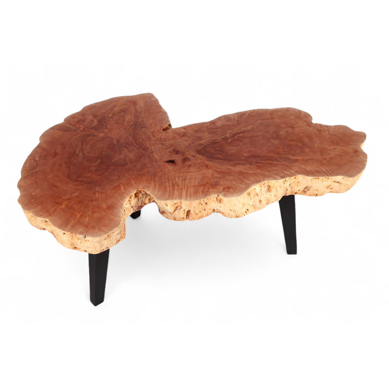 Solid Wood Top Coffee Table