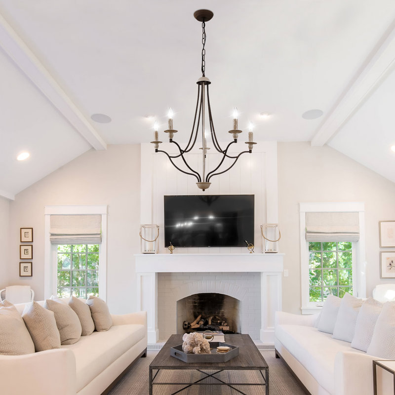 Ainoah 5 - Light Dimmable Chandelier