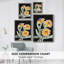 Pop Flowers I, reproduction encadrée - bois massif-1447665285