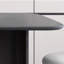Luxury-style black granite dining table-764873091