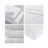 Quick-drying and breathable 100% cotton towels (set of 12)-1578129495
