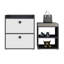 Armoire de rangement pour chaussures 4 paires-1831221841