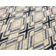 Hand-Knotted High-Quality Beige and Navy Area Rug