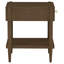 One Drawer Rectangle Drink Table-225617224