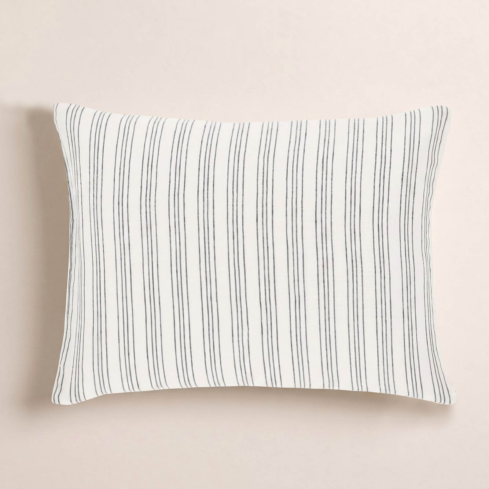 Lush Linen Shams, Standard/Twin, Slate Blue