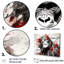 «Red Gorilla Graffiti - Gorilla», ensemble d'art mural-107773540