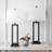 Rogina 28.5" Black Metal Table Lamp Set with USB Type-C Ports and Built-in Outlet-113301795-113301794