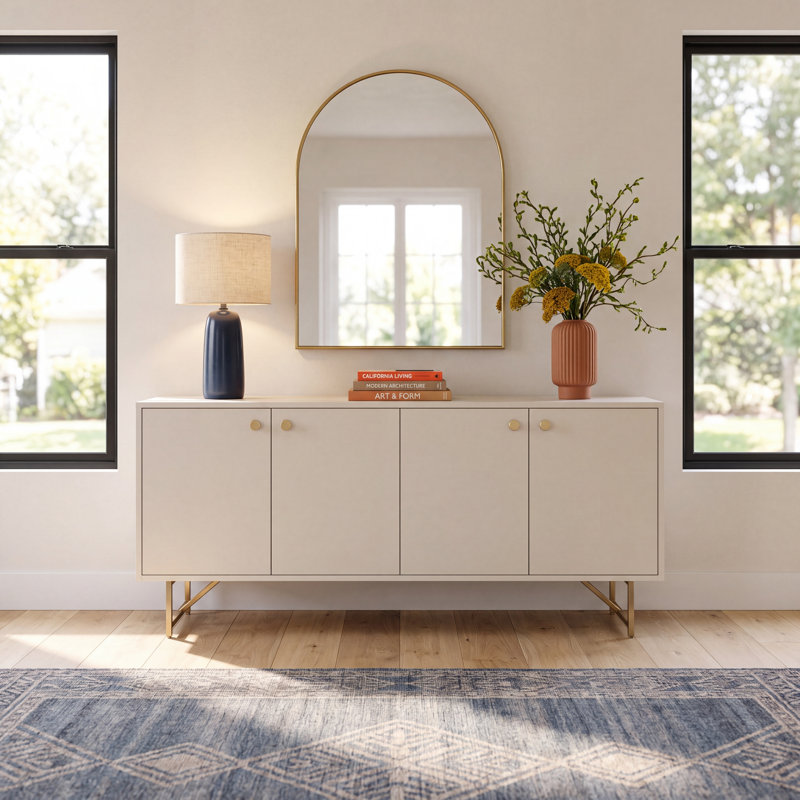 Bourges 72'' Solid Wood Sideboard