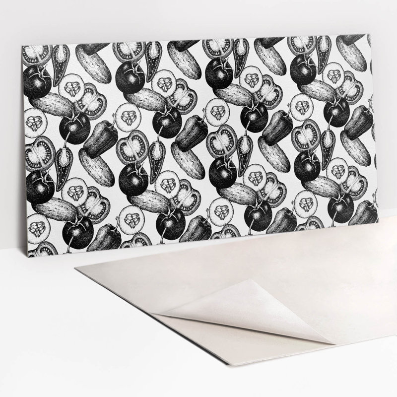 Galilee 50cm x 100cm PVC Field Tile in Black