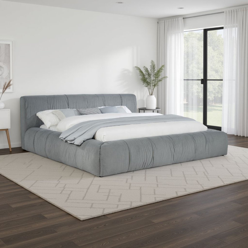 Crowley Upholstered Platform Bed, California King