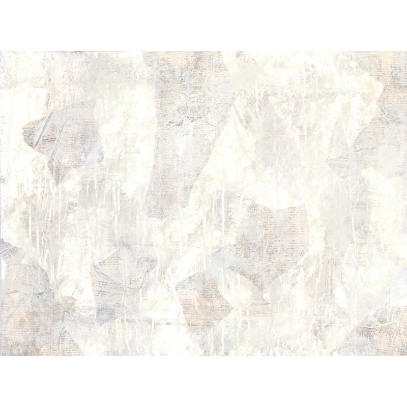 Texture de journal blanc crème, H 24 po x l 32 po