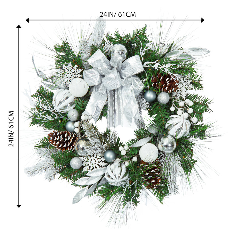 Faux 24'' Wreath