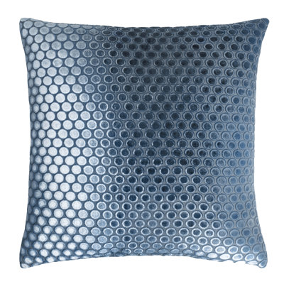 Dots Square Velvet Pillow Cover & Insert