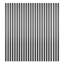 Balustres d'escalier en métal, paquet de 101 broches 32 po en aluminium avec vis / capuchons de rail