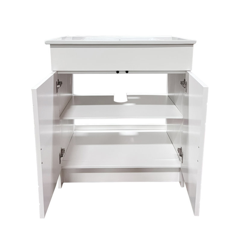 Ensemble de meuble-lavabo simple 31 "SmartFold