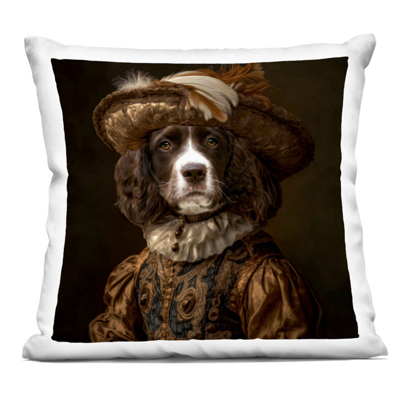 Coussin Canine Crown Prince, Chien brun