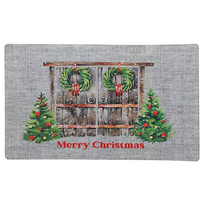 Keairra Non-Slip Christmas Doormat