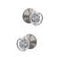 Hobson Non-Turning Glass Knob with Kinsler Trim-27776920