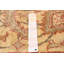 Tapis jaune clair en laine noué à la main de conception unique 9 pi 8 po x 12 pi 9 po New Age