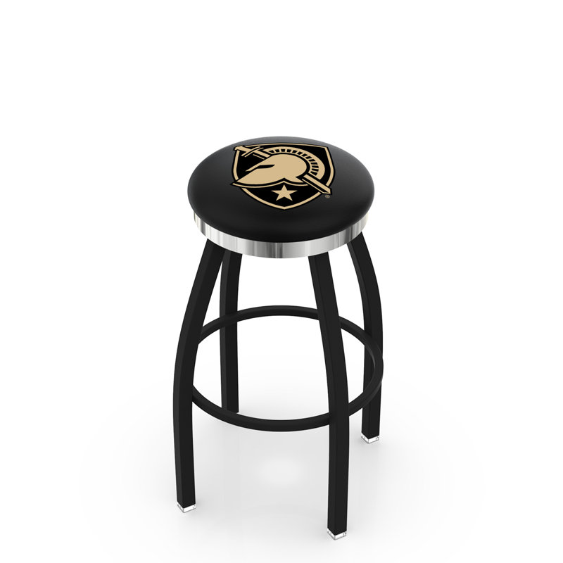 NCAA 36" Swivel Bar Stool, US Military Academy (ARMY)