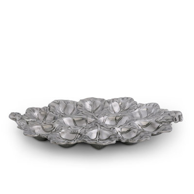 Arthur Court Designs Bunny Aluminum Egg Platter