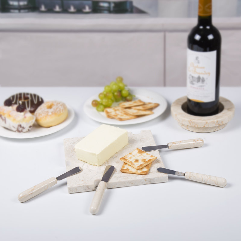 Olena 4 Piece Marble Spreader Set