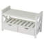 Shoe Storage Bench with Drawers, Entryway Bench with Open Shelf, Wooden Hallway Organizer for Foyer or Bedroom-229052786