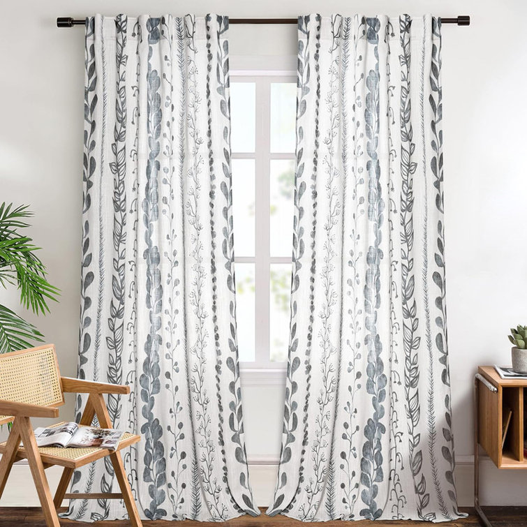 Liebert Semi-Sheer Curtain Panel