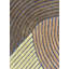 Tumulus Hand Tufted Wool Area Rug in Saffron/Yellow/Brown-298657993