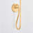 Elmhurst 7.5" 1-Light Linen Empire Wall Sconce