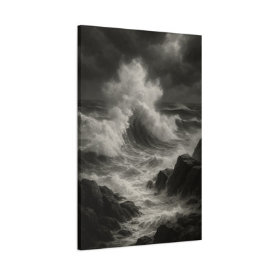 Apel Single Picture Frame Print on Canvas