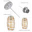 Aref 1-Light Dimmable Handblown Glass Single Pendant-736703323